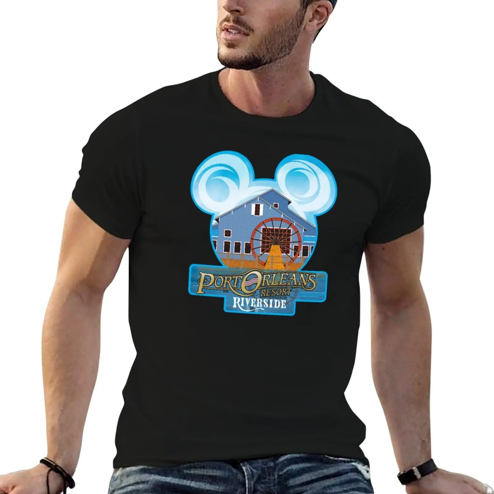 

The Magical Port Orleans Riverside T-Shirt t shirt man plain man t shirt cotton printed t shirts for man T-Shirt