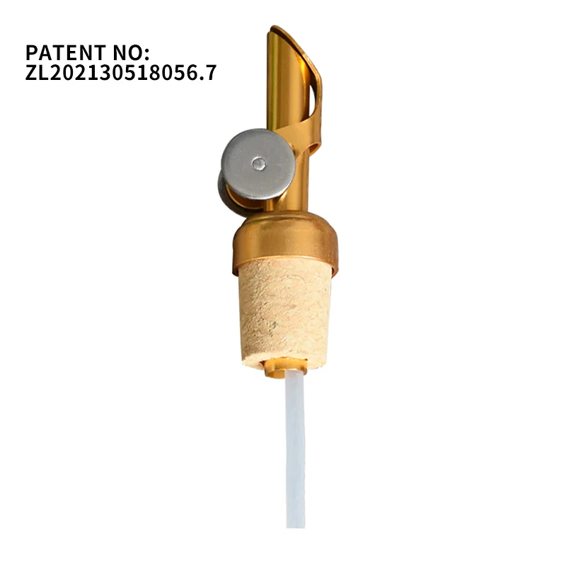 Patent Item FREE SHIPPING 25pcs/Lot  High Quality Delicacy Gold Color Liquor Spout Wine Pourer Cork Bottle Pourer