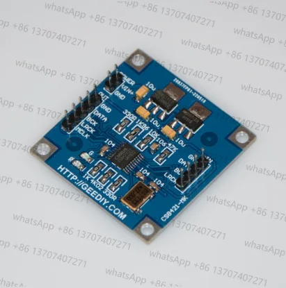 Модуль CS8421 SRC: Преобразование частоты дискретизации I2S, преобразование формата данных, добавление MCLK, настраиваемый.