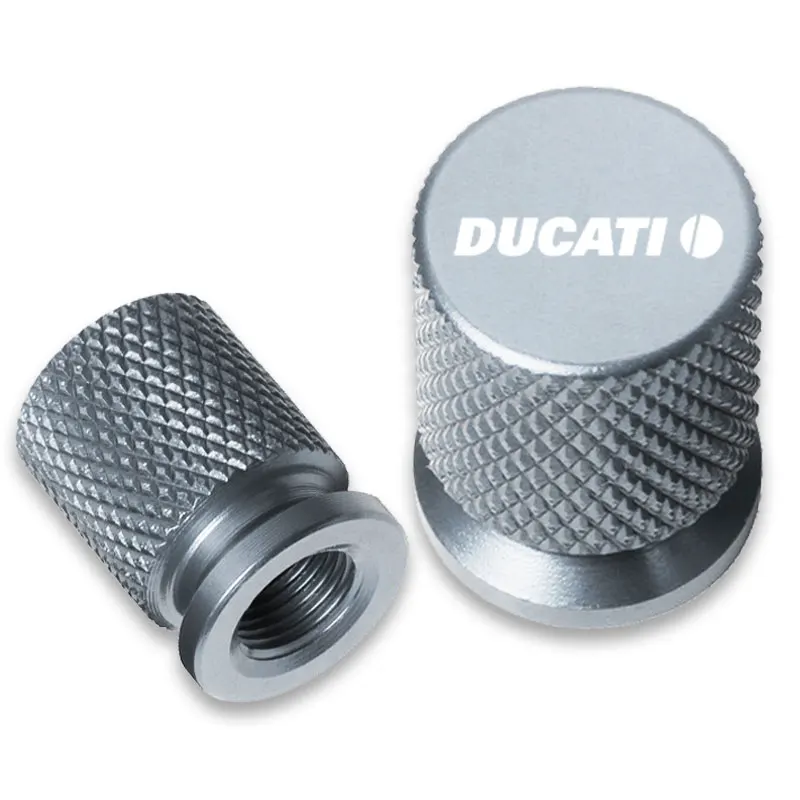 2 Stück Motorrad-Reifenventilkappen für Ducati 400 620 695 696 796 821 MONSTER 899 959 1199 1299 Panigale 848 /EVO 1198/S/R