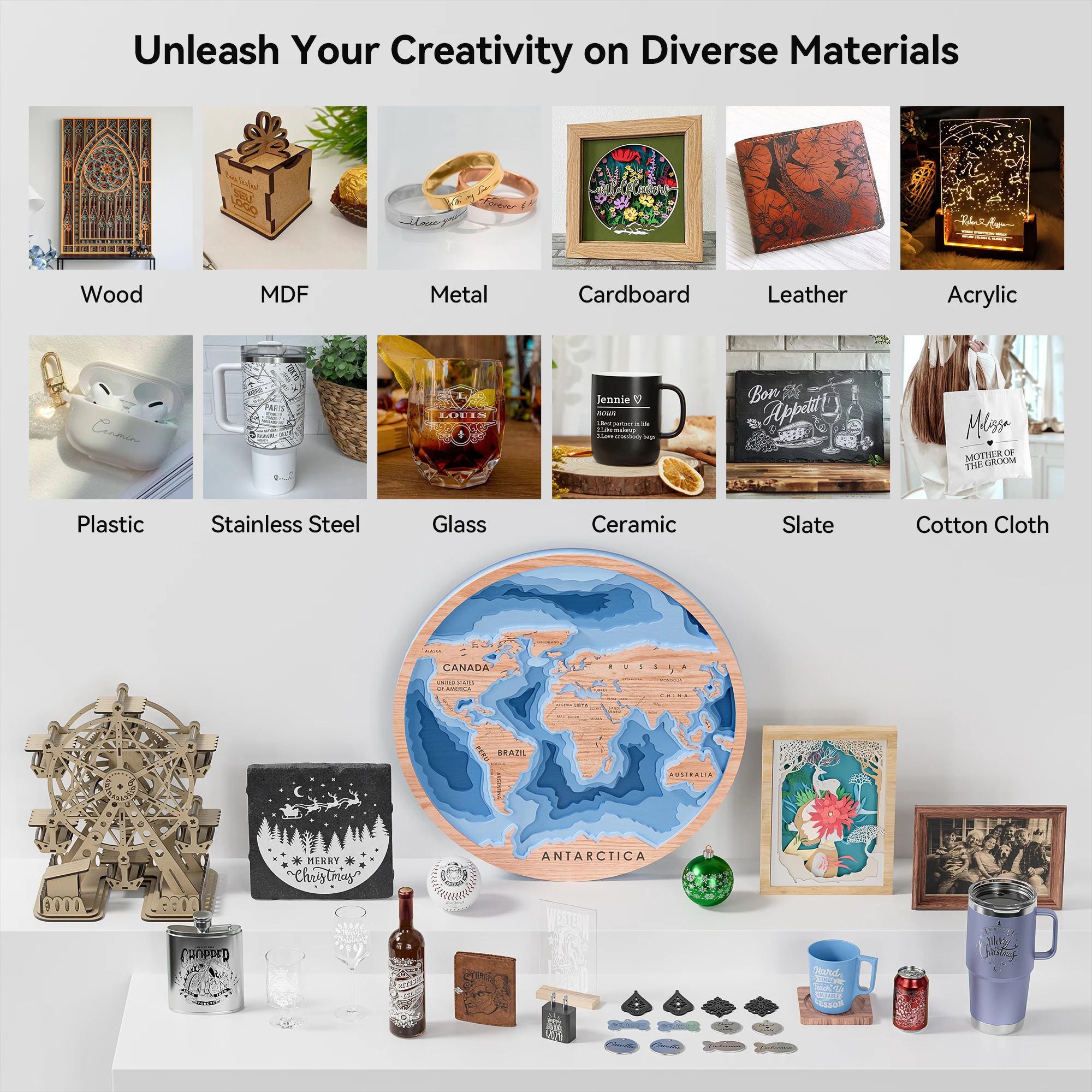 ATOMSTACK 48W lasergraveerder A40 PRO V2 lasersnijder met automatische luchtondersteuning Lasergraveermachine met hoge nauwkeurigheid voor hout en metaal