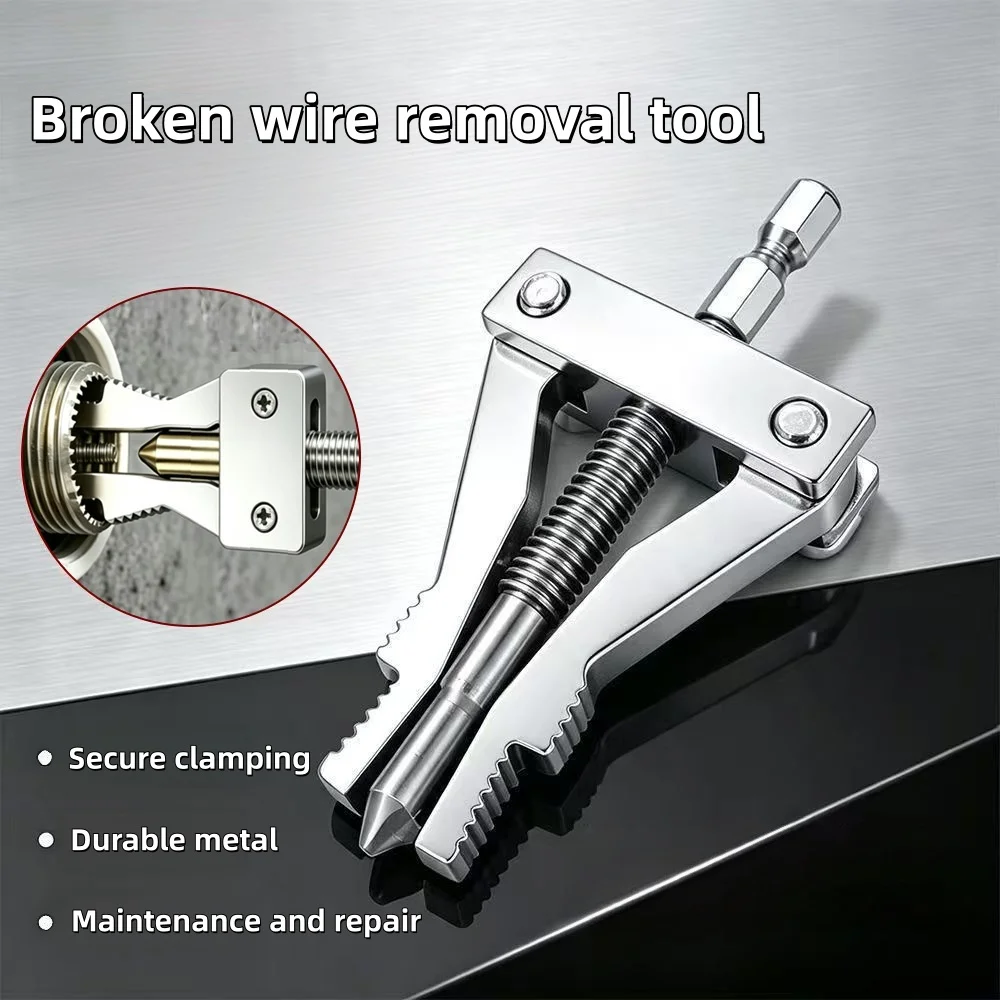 3PCS Universal Integrated Water Pipe Broken Wire Extractor for Efficient Repair of Screw Broken Wire Extractor Fits 4/6/1-inch