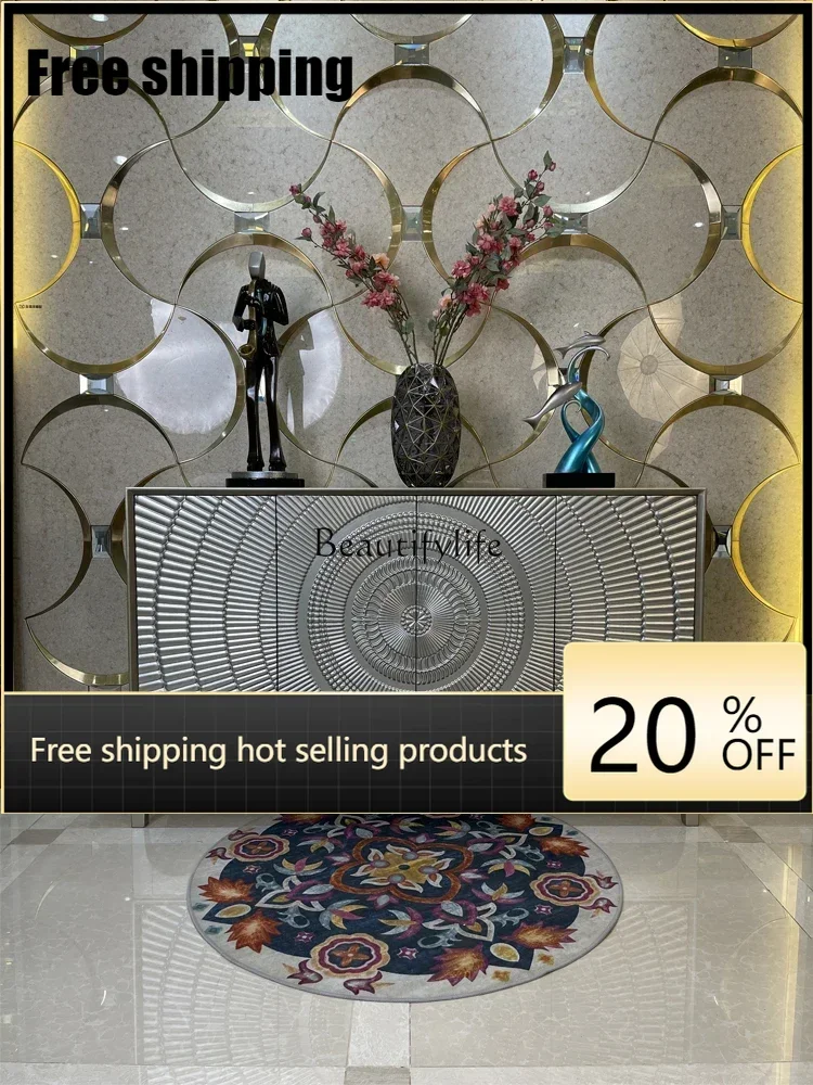 X4 parts and accessoriesLight luxury entrance door partition dining side cabinet modern living room decoration storage