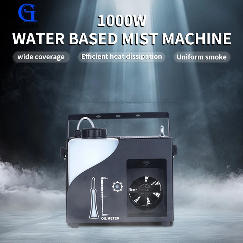 

DJ Disco 1000W 1200W Haze Machine Party Mist Haze Smoke Machine Water-Based Fog Effect DMX Fog Haze Smoke Machine for Bar Stage