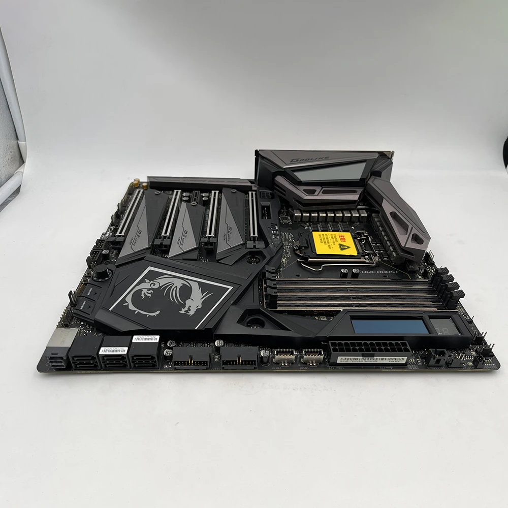 

MEG Z390 GODLIKE LGA1151 DDR4 128G SATR3*6 M.2*3 U.2 USB3.1 Support I9 E-ATX PC Desktop Motherboard
