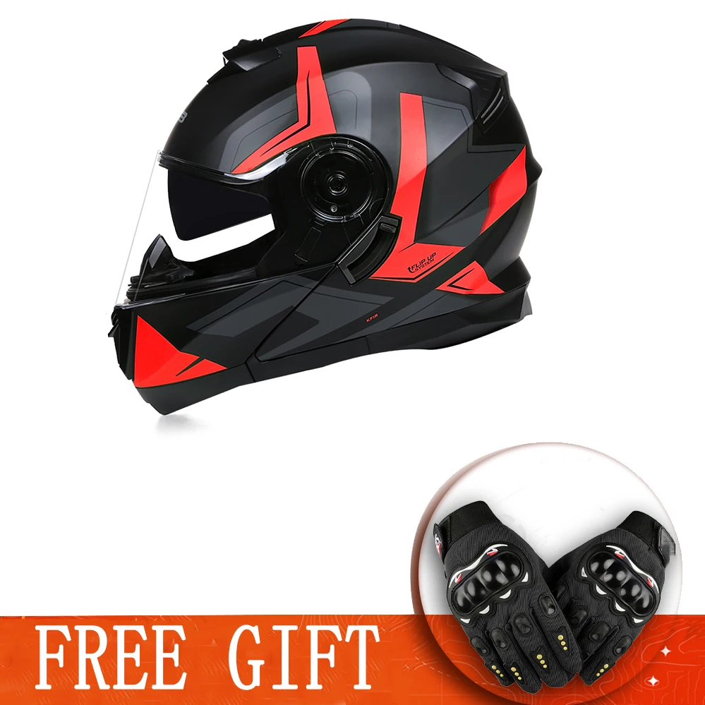 Small Size Modular Flip Up Motorcycle Helmet Motobike Full Face Casco Scooter Ebike Open Face Casque Riding Racing ADV Kask Helm