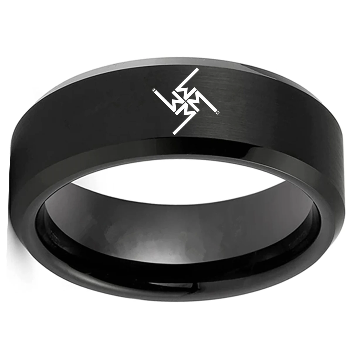 Hot Sale Marilyn Manson Rock Band Rings, Fan Gift Ring, Men\'s and Women\'s Titanium Steel Ring, Fashion Accessories