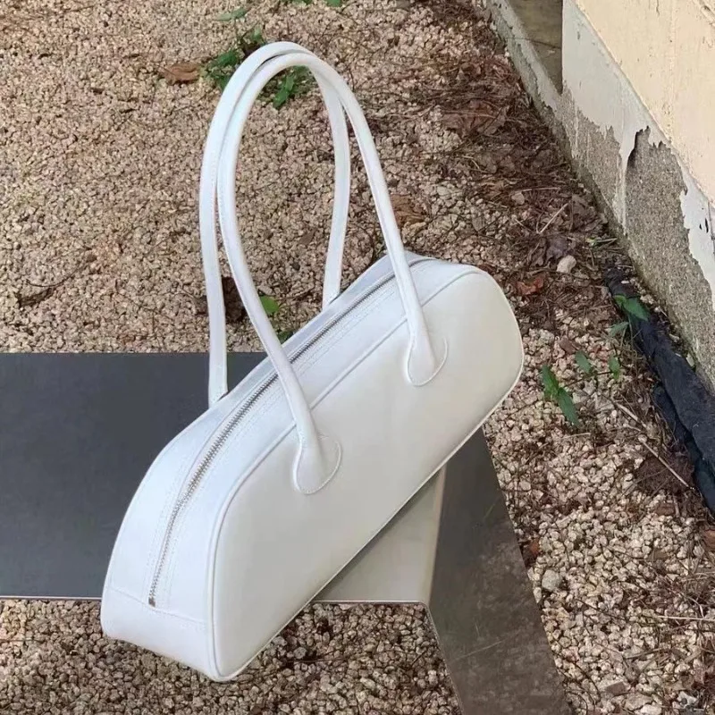 Bolso de lujo de gran capacidad para las axilas de la Dermis, elegante, Simple, Vintage, versátil, sólido, combina con todo