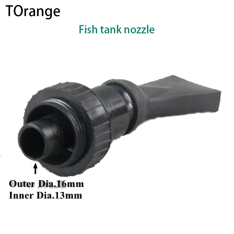 

Fish tank nozzle 30mm Fish Tank Drainage joints Aquarium Accessories Water Tank Connector 16mm Hose Parts Pipe Adapter 1 Pcs