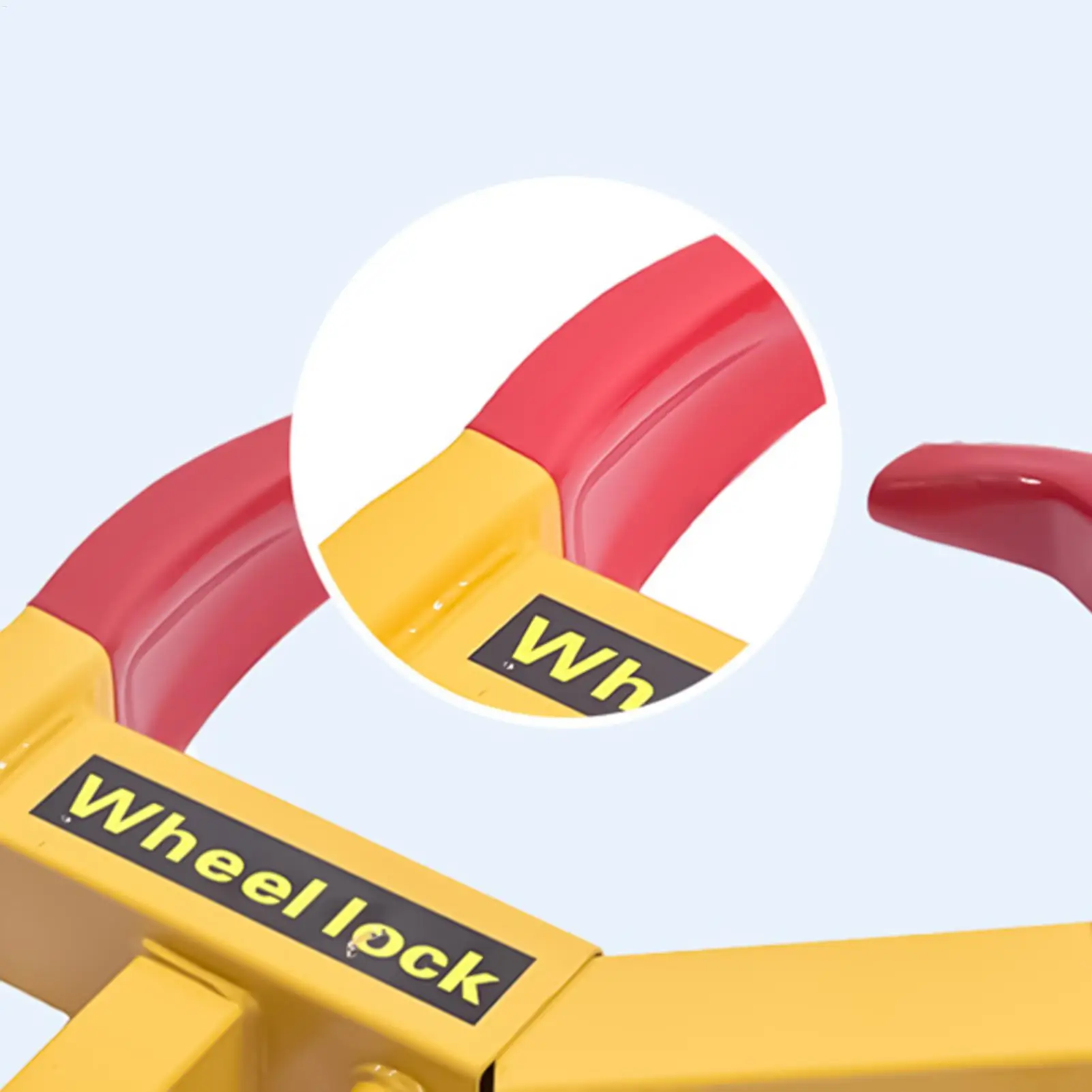 Wheel Lock For Trailer Anti-Theft Automotive Protection Device Tire Clamp Wheel Lock For Golf Carts Sedans SUVs Motorcycles Road