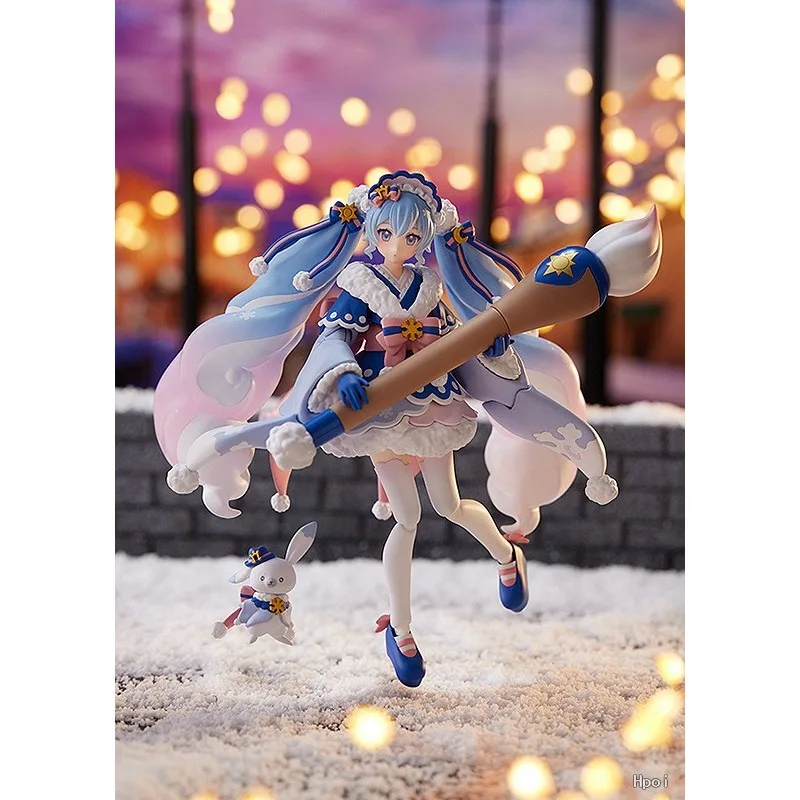 Max Fabriek Echt Figma Serie Hatsune Miku EX-067 Hatsune Miku Serie Sneeuw Toekomst Dongli Mobiele Model Speelgoed Collectie