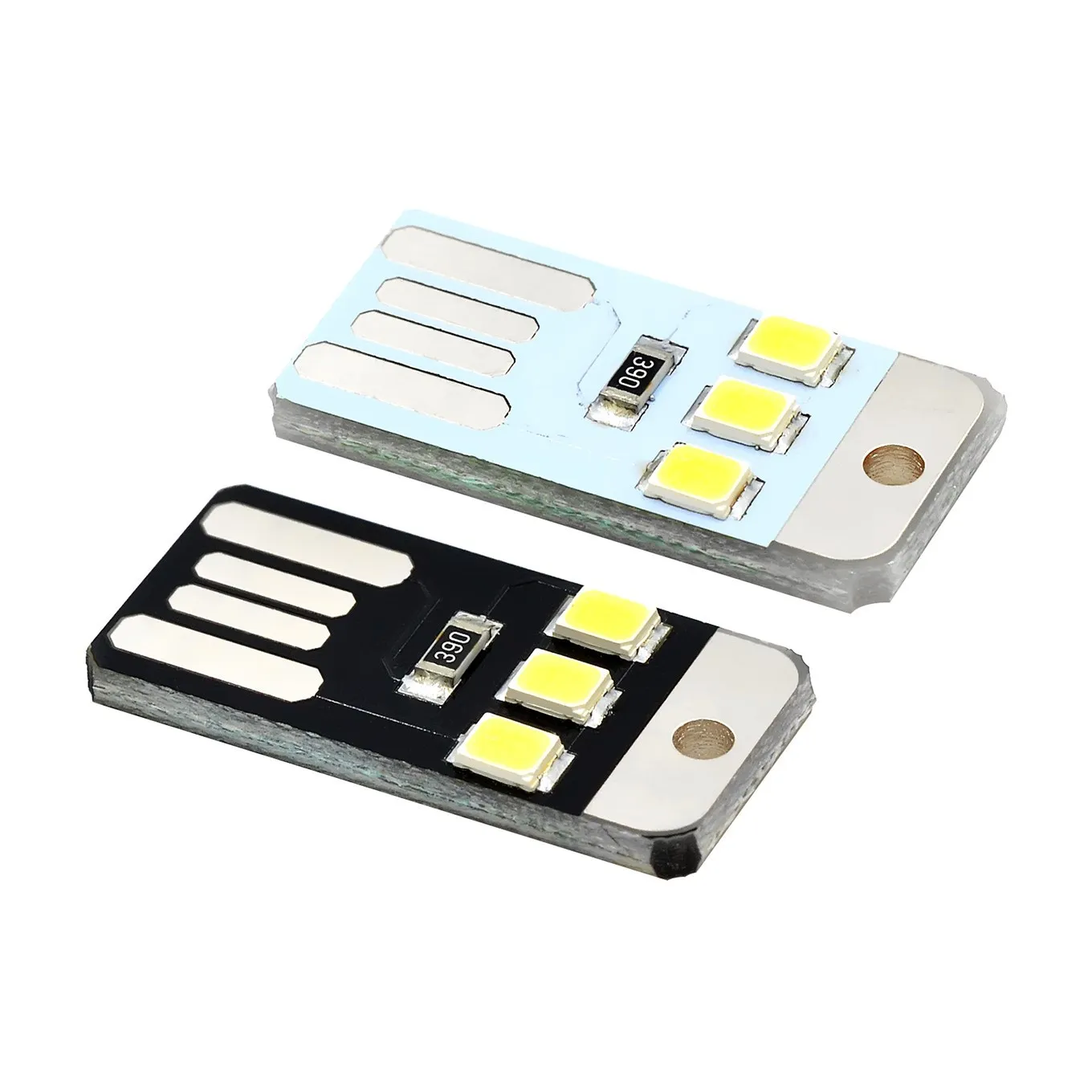 10 قطعة/الوحدة التخييم ليلة خيمة للتنزه ضوء المصباح في الهواء الطلق المحمولة توفير الطاقة مصباح يدوي صغير رقيقة جدا المحمول USB سلسلة مفاتيح LED #1