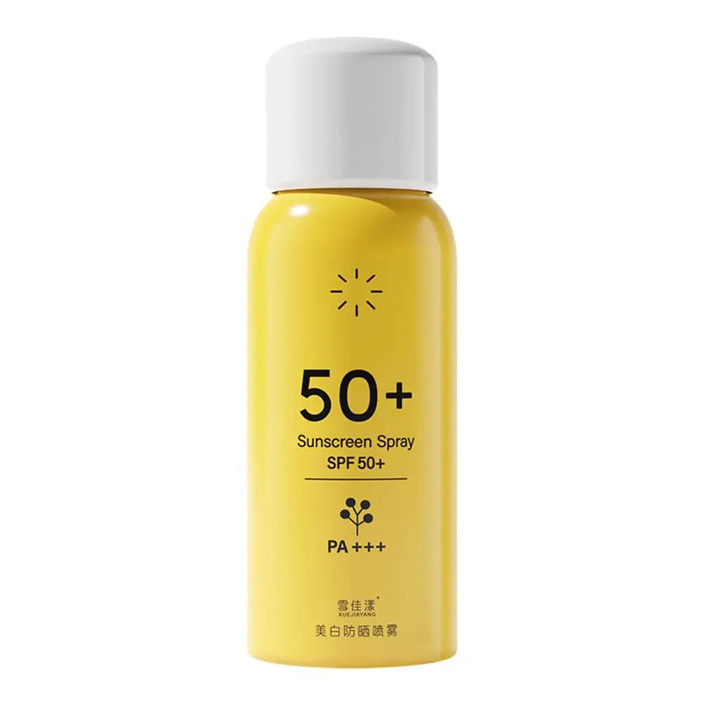 UVA/UVB Sun Protection - Sunscreen Spray SPF 50+, Water Resistant Fast Absorbing Sunscreen Body Spray Mist For Face & Body