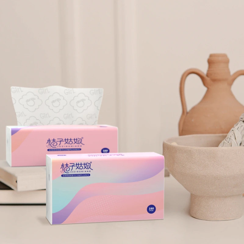 

12-24 упаковки, цветная бумага Orange Girl, 300 листов в упаковке, толстые салфетки 5 слоев, бытовая туалетная бумага, упаковка туалетной бумаги