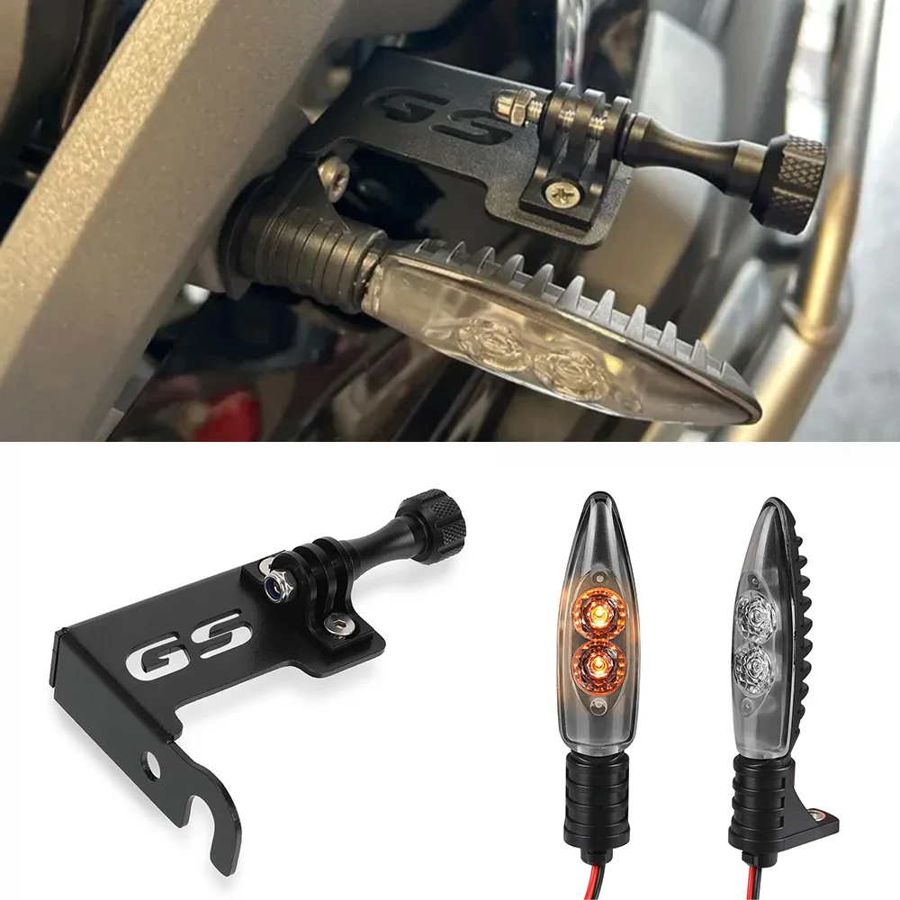 Vorne Links Kamera Unterstützung Halterung Gopro Halterung Für BMW R1200GS R1250GS LC Abenteuer R 1250GS R 1200GS LC R1250 GS HP ADV
