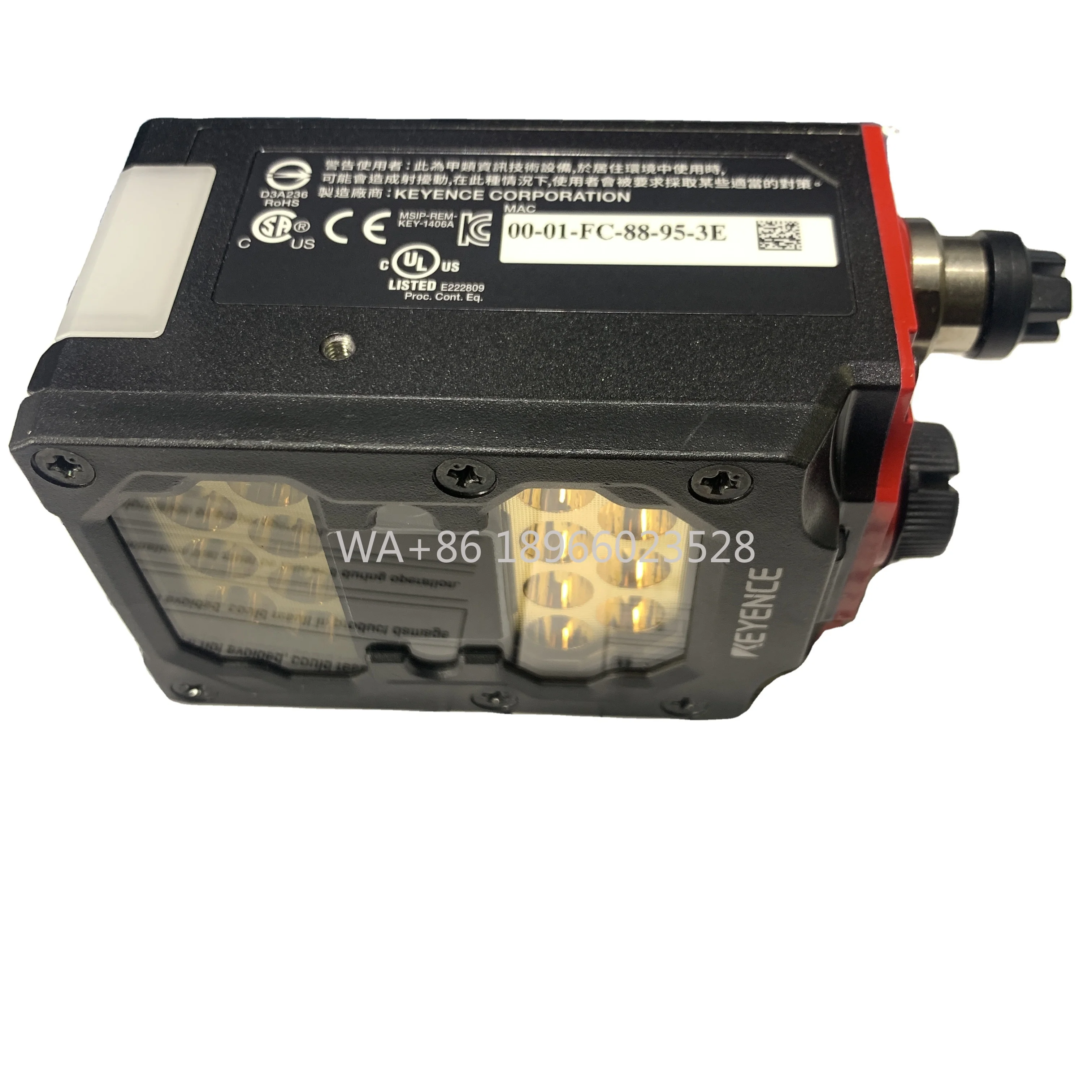 SR-2000 Brand New Autêntico KEYENCE QR scanner de código de barras e leitor SR-2000W