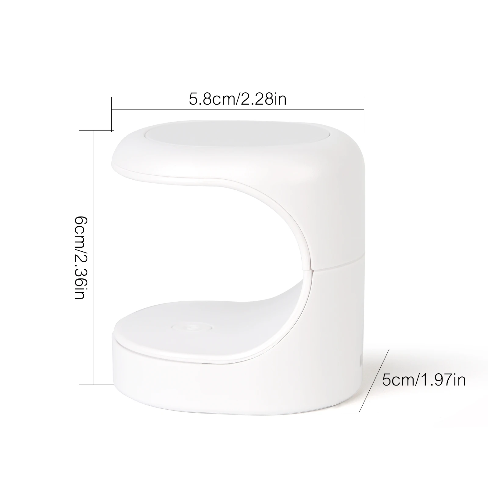 16 واط الأبيض مسمار مجفف الأشعة فوق البنفسجية مصباح صغير واحد فنجر هلام البولندية مسمار مجفف مصباح مع USB آلة أظافر أدوات رسومات أظافر أداة