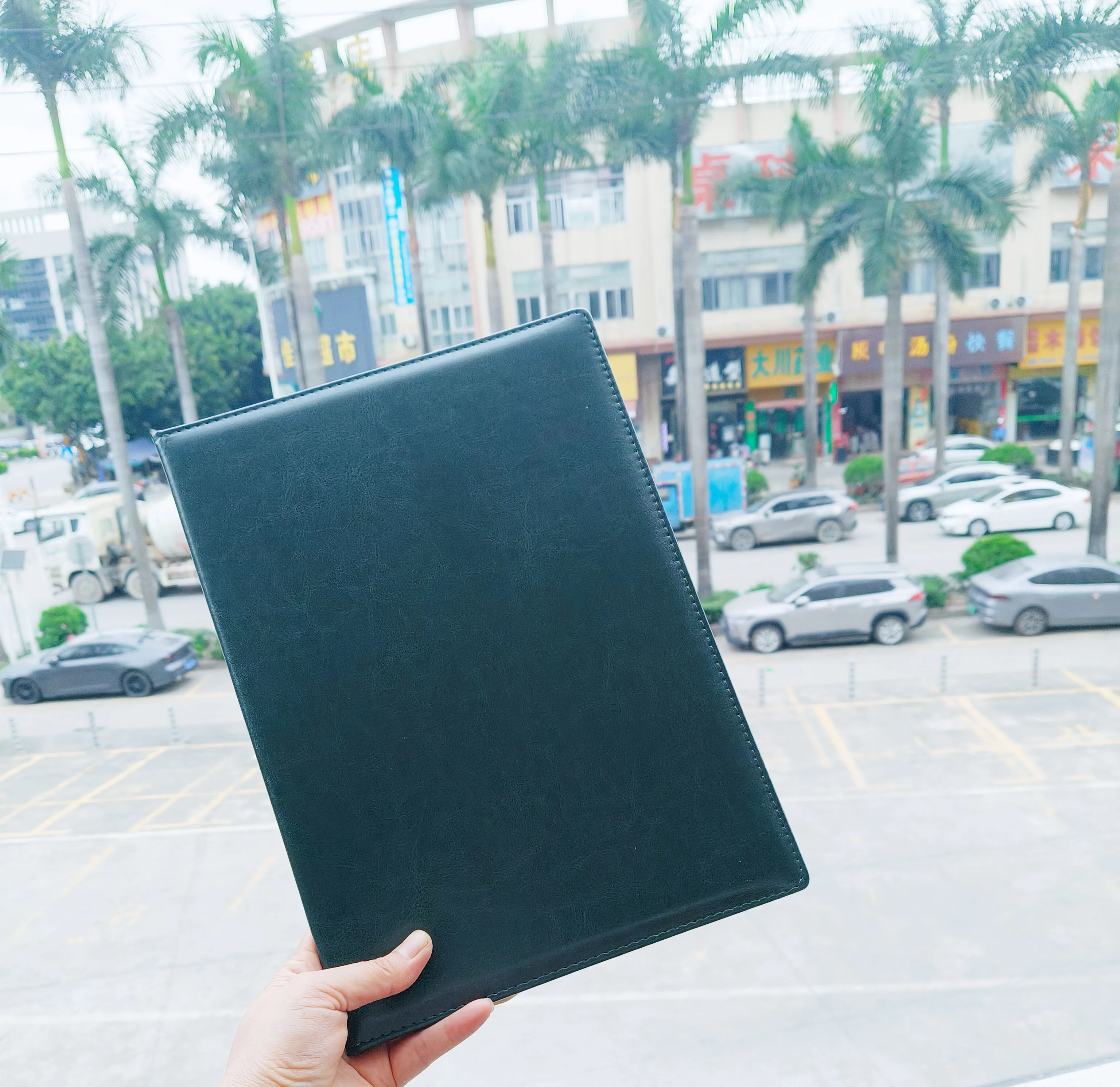 For Holding A4 Certificate folder PU Leather Cover 310x220MM