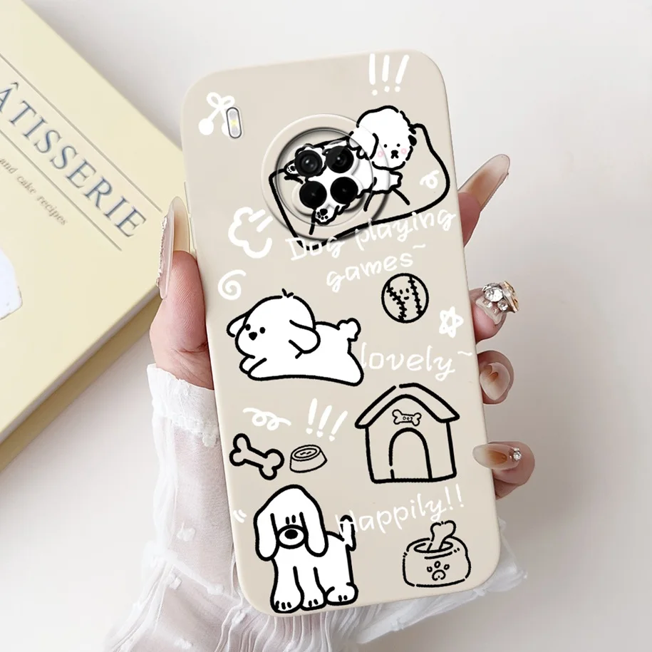 For Huawei Y9a Case For Huawei FRL-22 FRL-23 FRL-L22 FRL-L23 Phone Cases Cute Cartoon For HuaweiY9a Camera Protection Soft Cover