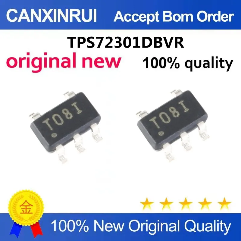TPS72301DBVR TPS72301DBVT Printing: T08I SOT23-5 foot New voltage regulator chip