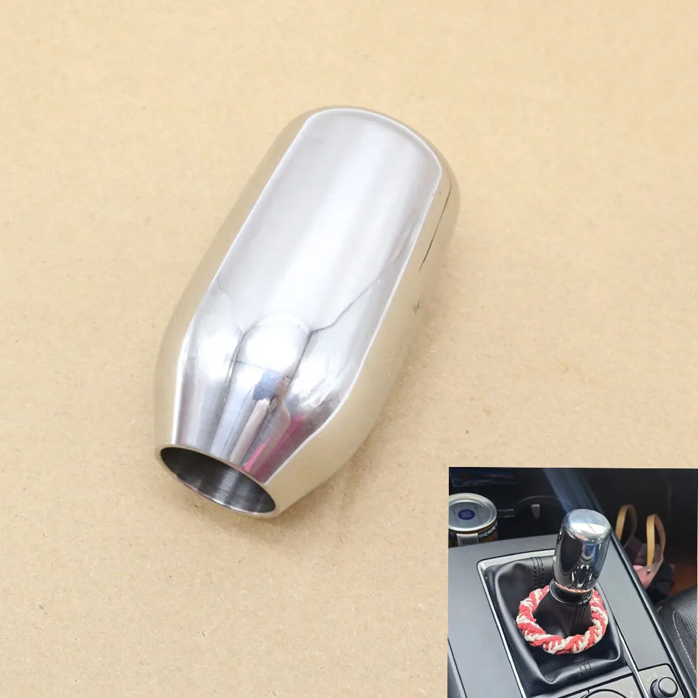 

Car Manual Gear Shift Knob 350g Stainless Steel Shifter Lever Handball For Mazda 3 6 Axela Atenza CX-30 CX30 CX-5 CX5 MX5 MX-5
