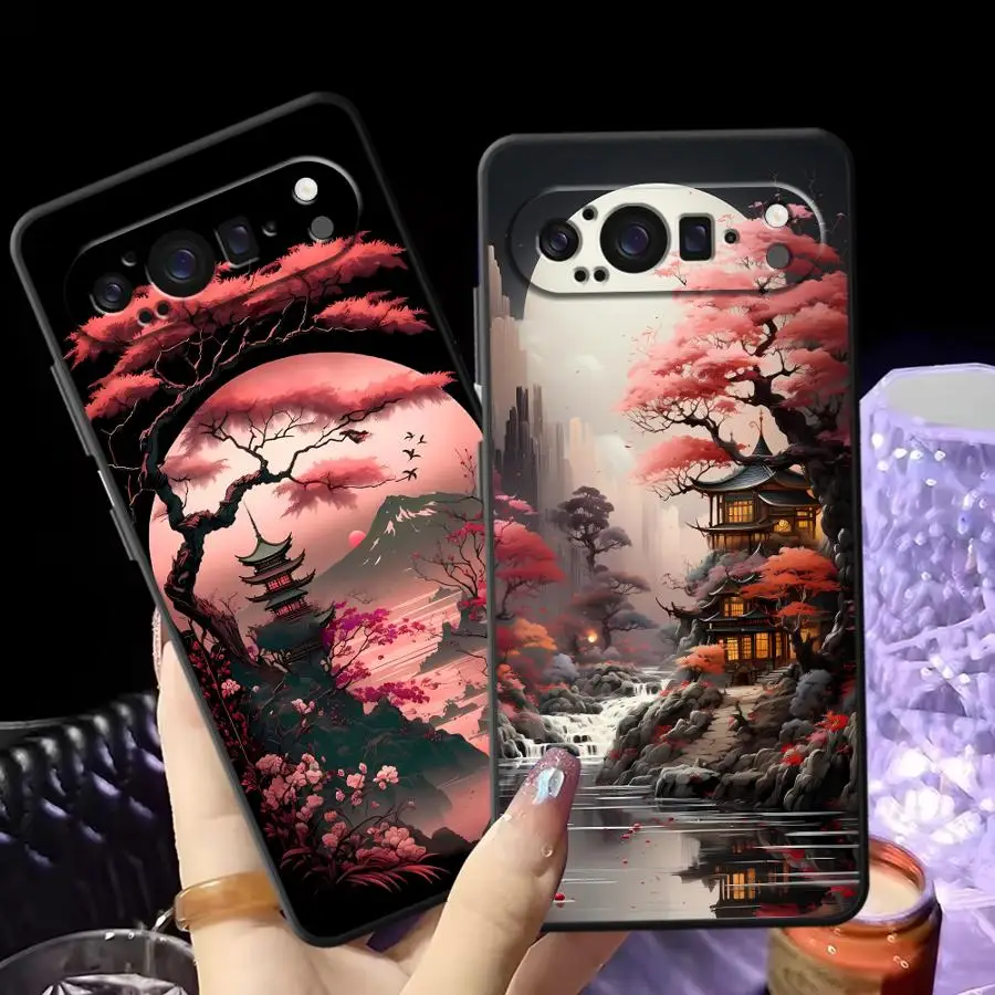 Landscape Art Funda Phone Cover Case for Google Pixel 10A 10 9 Pro XL 9a 6a 6 7 8 Pro 7a 8a