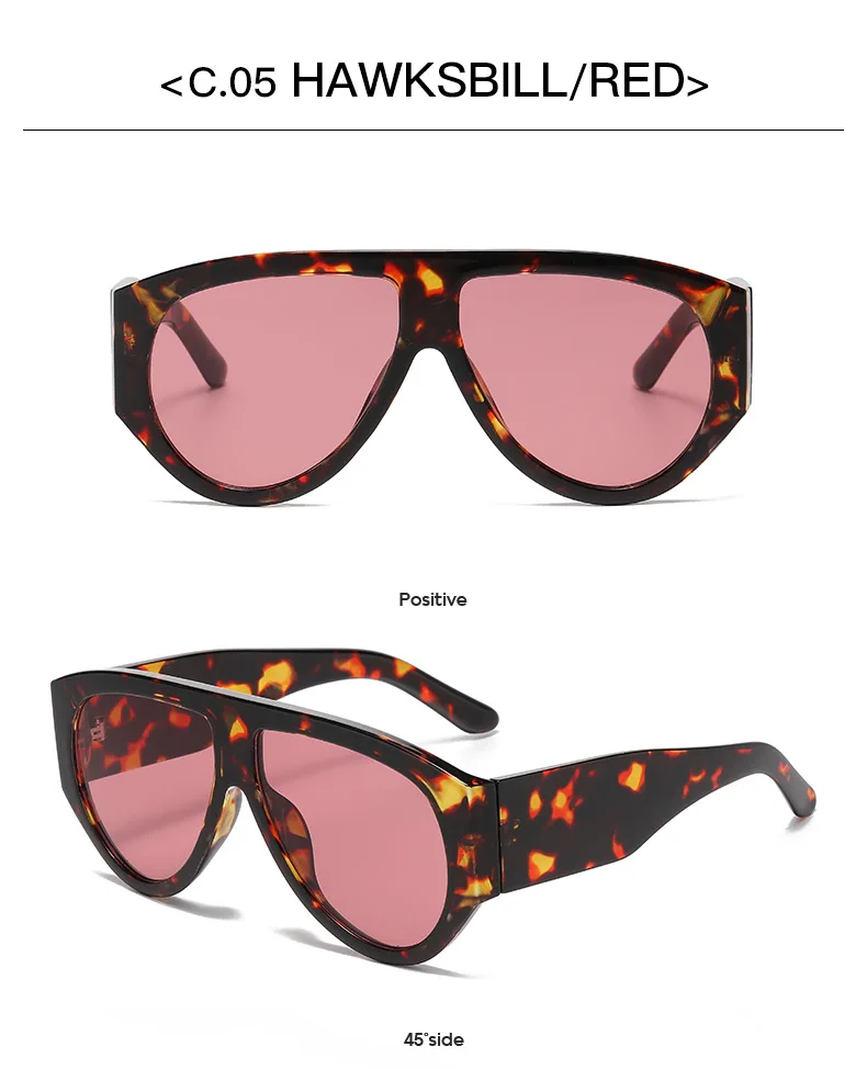 Vintage Übergroße Ovale Blaulichtfilter-Brille für Damen Neue Mode Leoparden-Computerbrillengestell Damen-Sonnenbrille – Detail 9