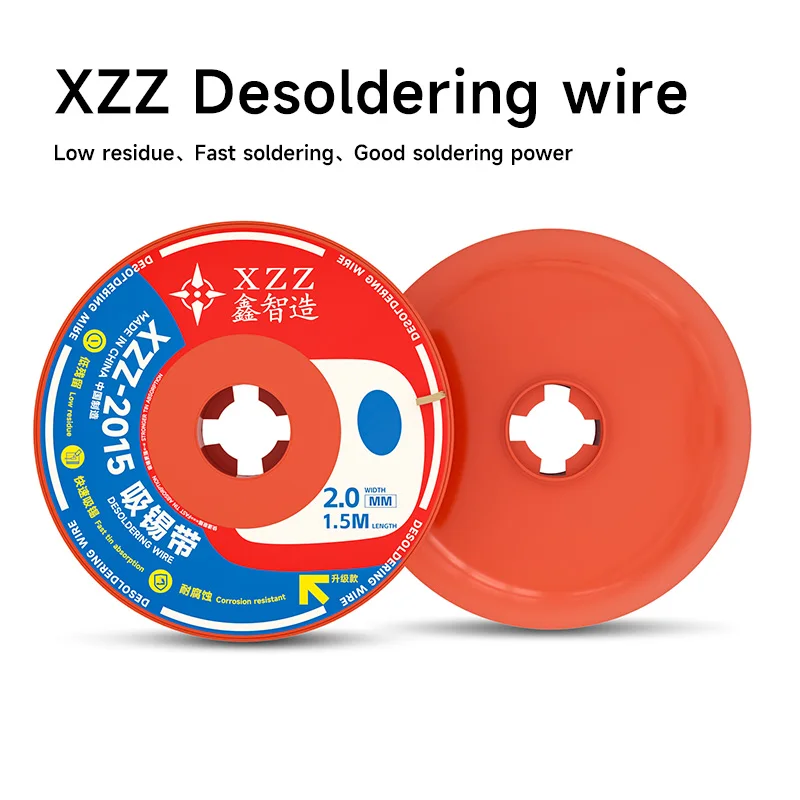

XZZ 2015 Desoldering Wick Clean Soldering Rosin for PCB Repair Phone Mainboard Welding Flux Wire IC BGA CPU Nand Tool
