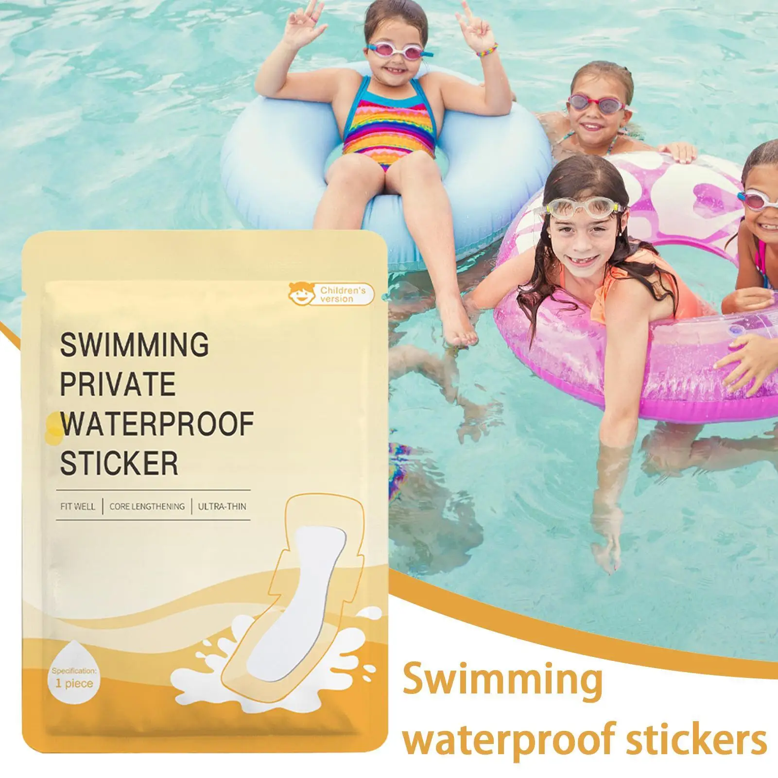swimming pad for period girls Women Waterproof Swimming Priv