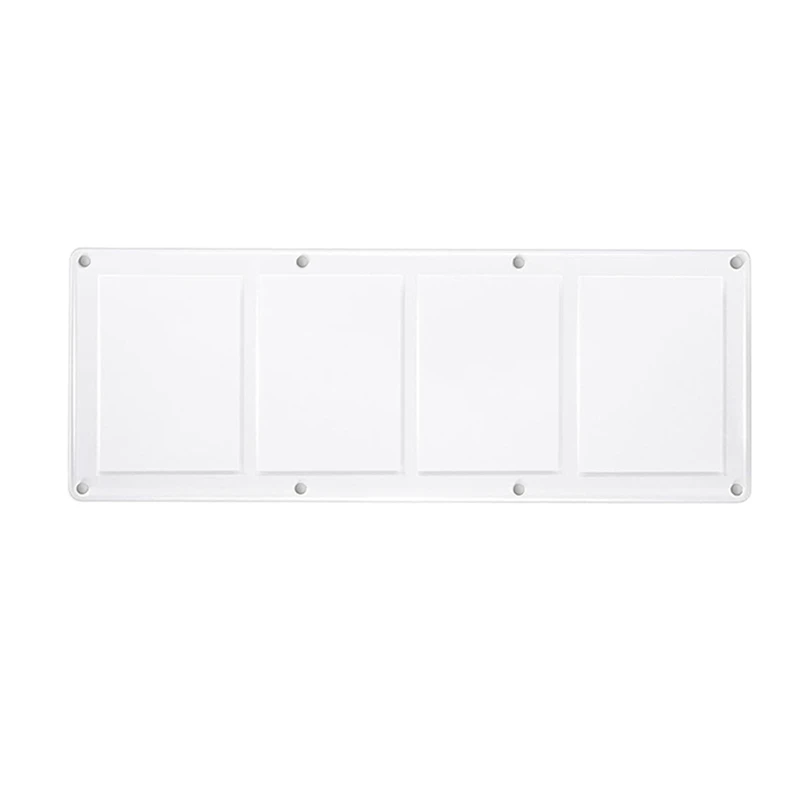 

4 Slots 35-75PT Universal Magnetic Acrylic Game Card Case,Baseball Card Holder For Standard Card Durable