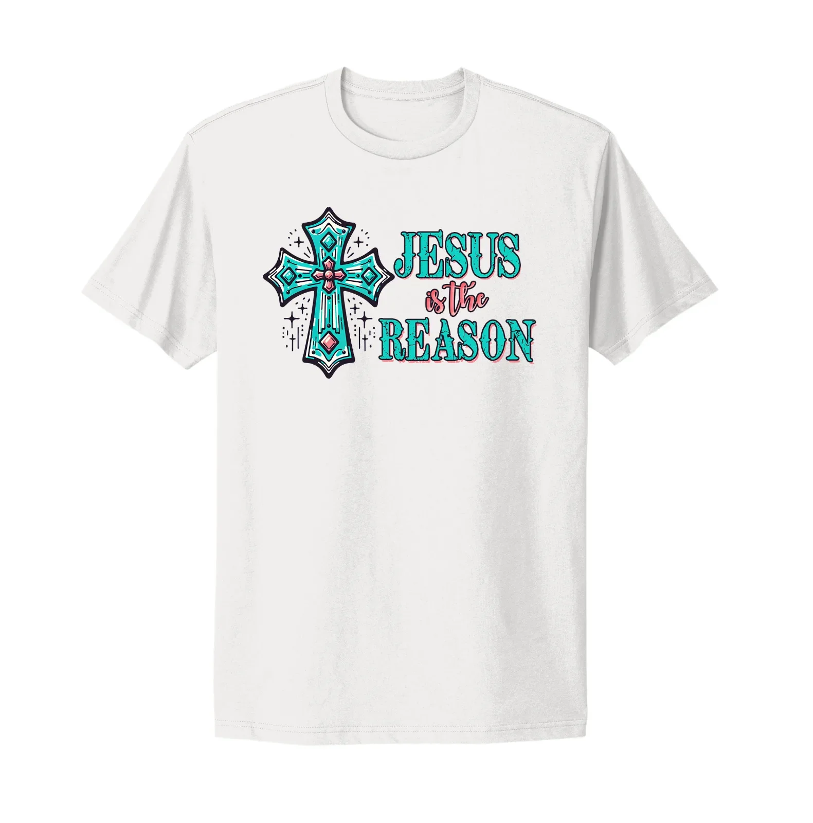 Jesus Cross T Shirt Christian Religious Bible Faith Christ Church 12