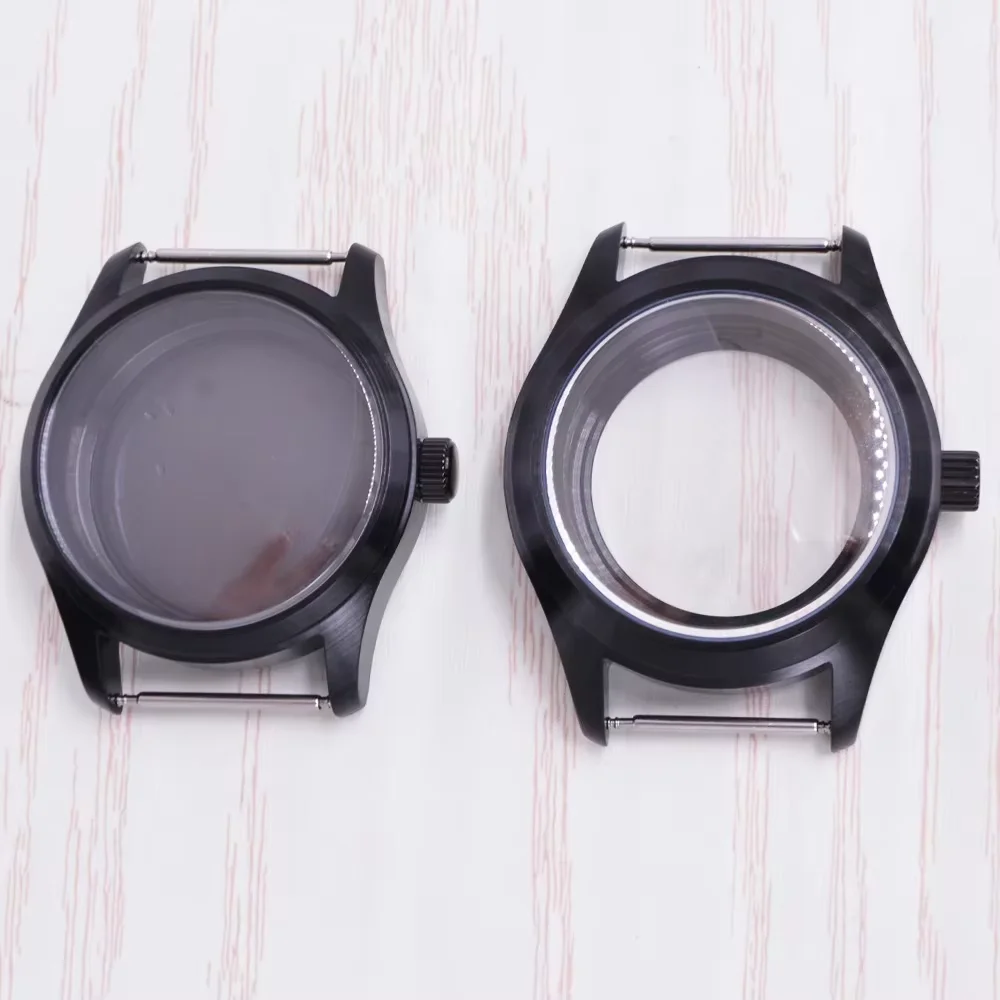 

36mm/39mm Sapphire Glass Black Fit NH35 NH36 NH34 ETA2824 PT5000 Movement Watch Case