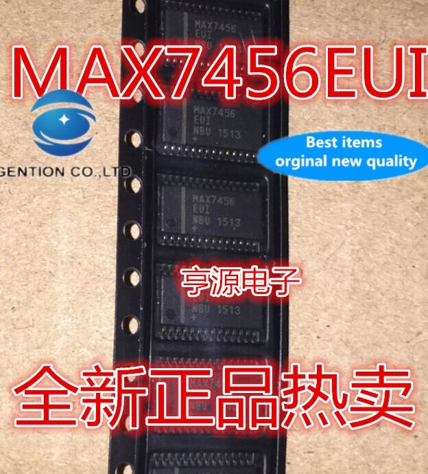 

5 шт. 1 MAX7456EUI+T MAX7456EUI MAX7456 в наличии 100% новые и оригинальные