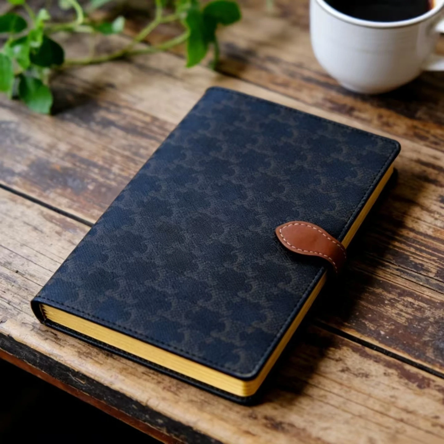 Carnet de notes exécutif à motif rétro 2026 : organisateur d'affaires élégant pour les professionnels et les étudiants, hommes et femmes, carnet A5 rétro chic