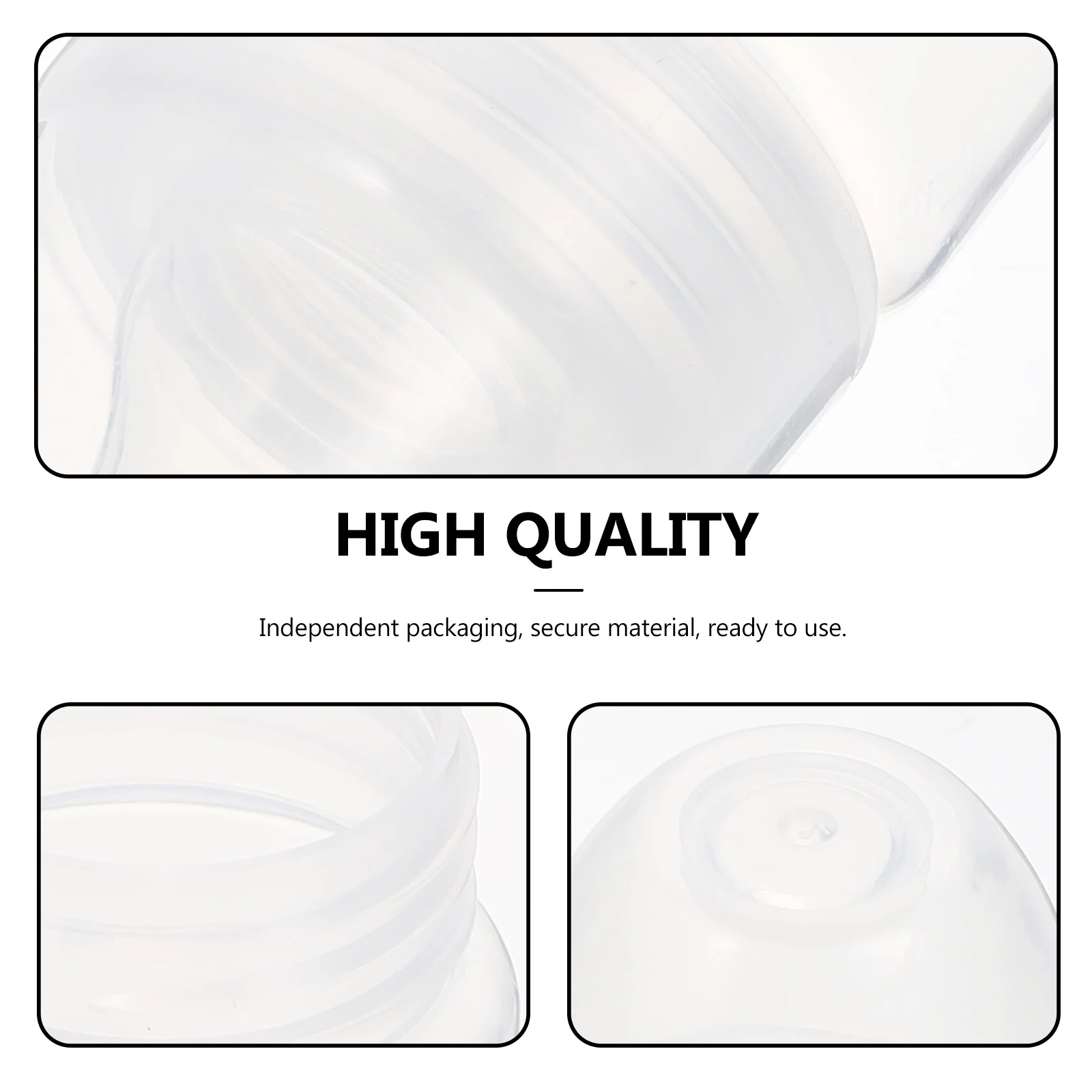 

5pcs Disposable Baby Lightweight Newborn Feeders Portable Milk Powder Bottles Supple Teat Clear Scale Design Food Grade Once-Off