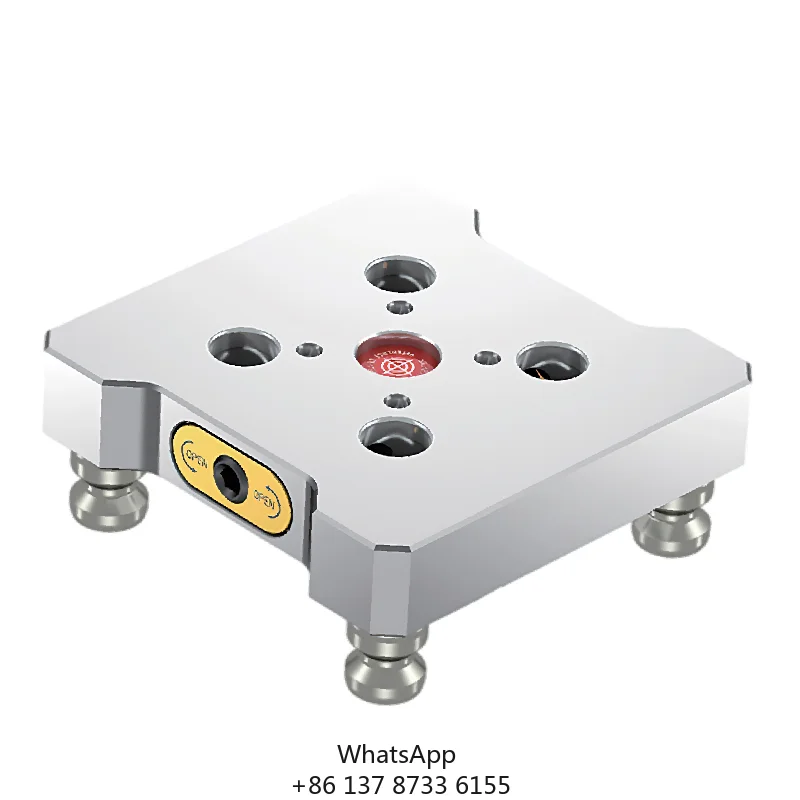 52mm Precision Base Plate For Manual Clamping System,Fixture Clamping CNC Machining Workholding