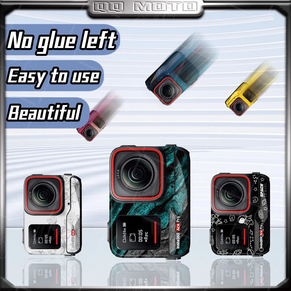For Insta360 Ace Pro 360 ace pro Panoramic Action Camera Stickers Protection Film Dustproof Waterproof Scratch-Proof Decals