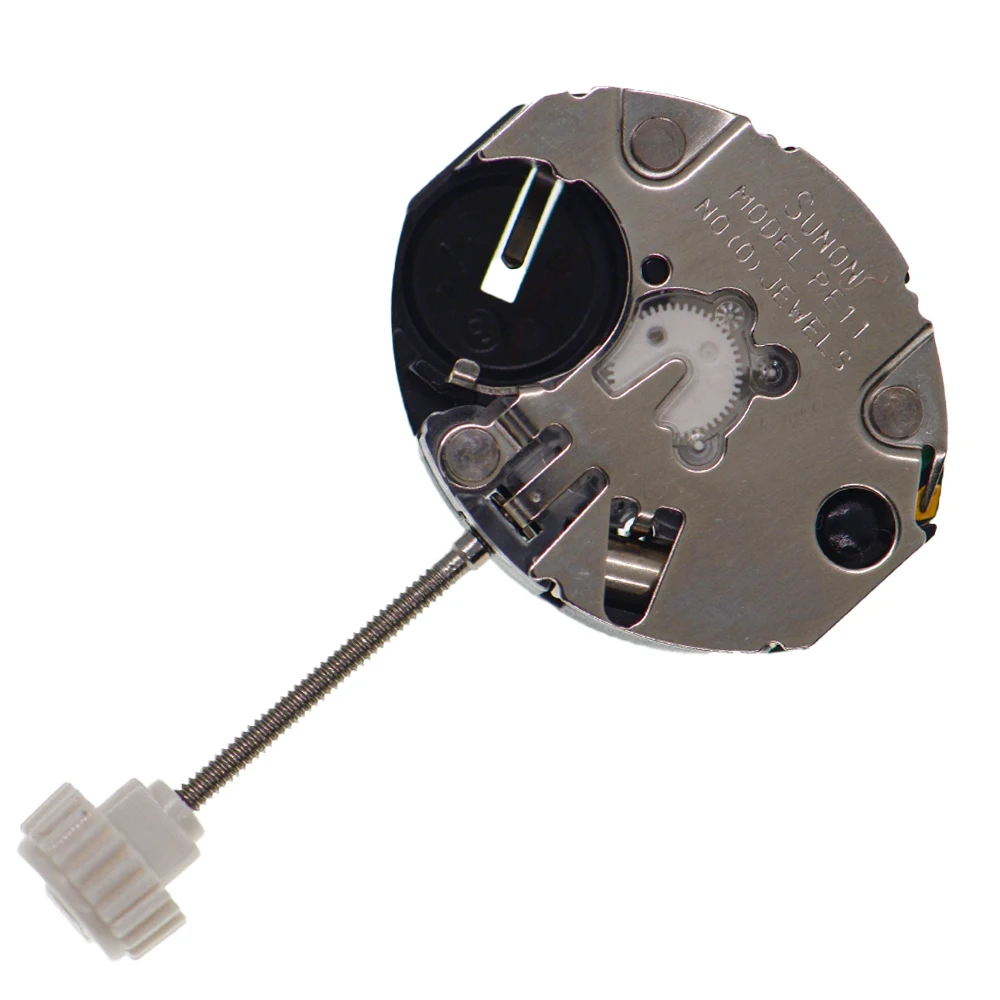Quartz Movement China Sunon PE11 Watches Repair Parts 3 Hands A cheap Alternative To PC11 Movement
