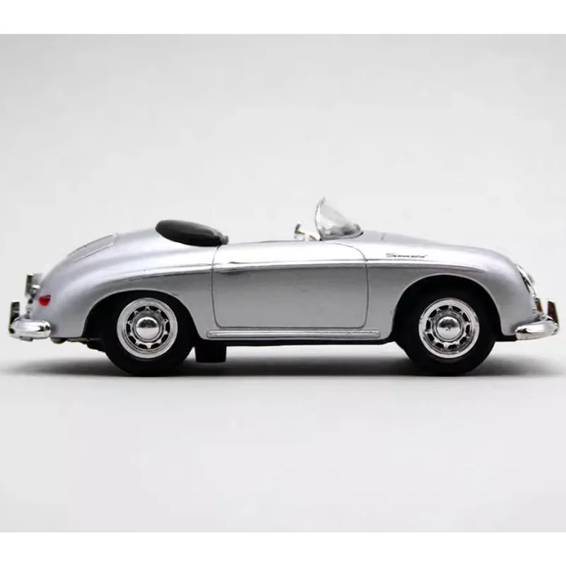 Diecast Original 1:43 Scale Porsche 356 Two-Door Sports Car Simulation Alloy Car Model Static Collectible Toy Gift Souvenir