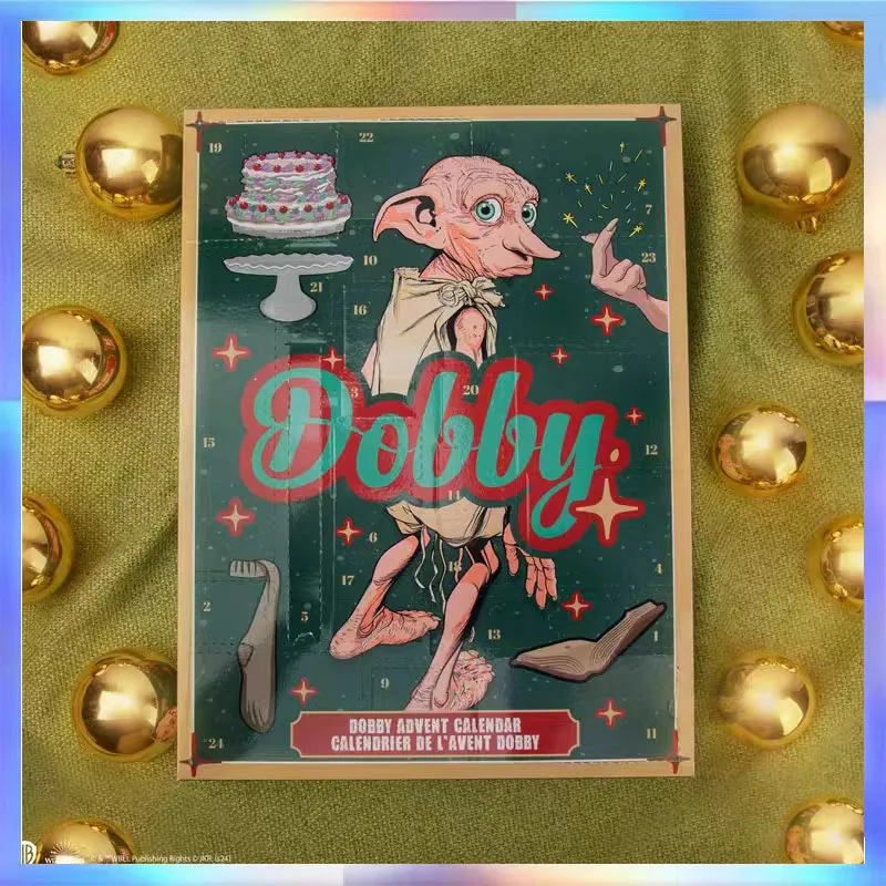 

Cinereplicas Гарри Поттер Адвент-календарь Серия Добби Подарочная коробка с носками Рождественская елка Украшение Новогодний подарок для детей