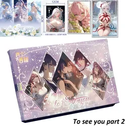 To See You Wave 2 Goddess Story Karty akrylowe Anime Sexy Girl Party Strój kąpielowy Bikini Uniform Booster Box Zabawka dla dzieci i hobby prezent