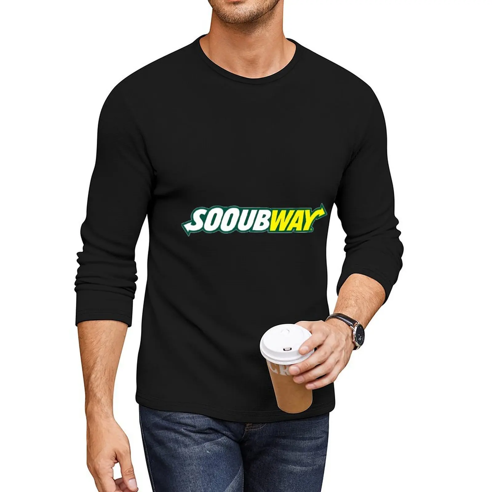

SooubWay Long T-Shirt cute clothes oversized t shirt man clothes sports fan t-shirts T-shirts for men cotton