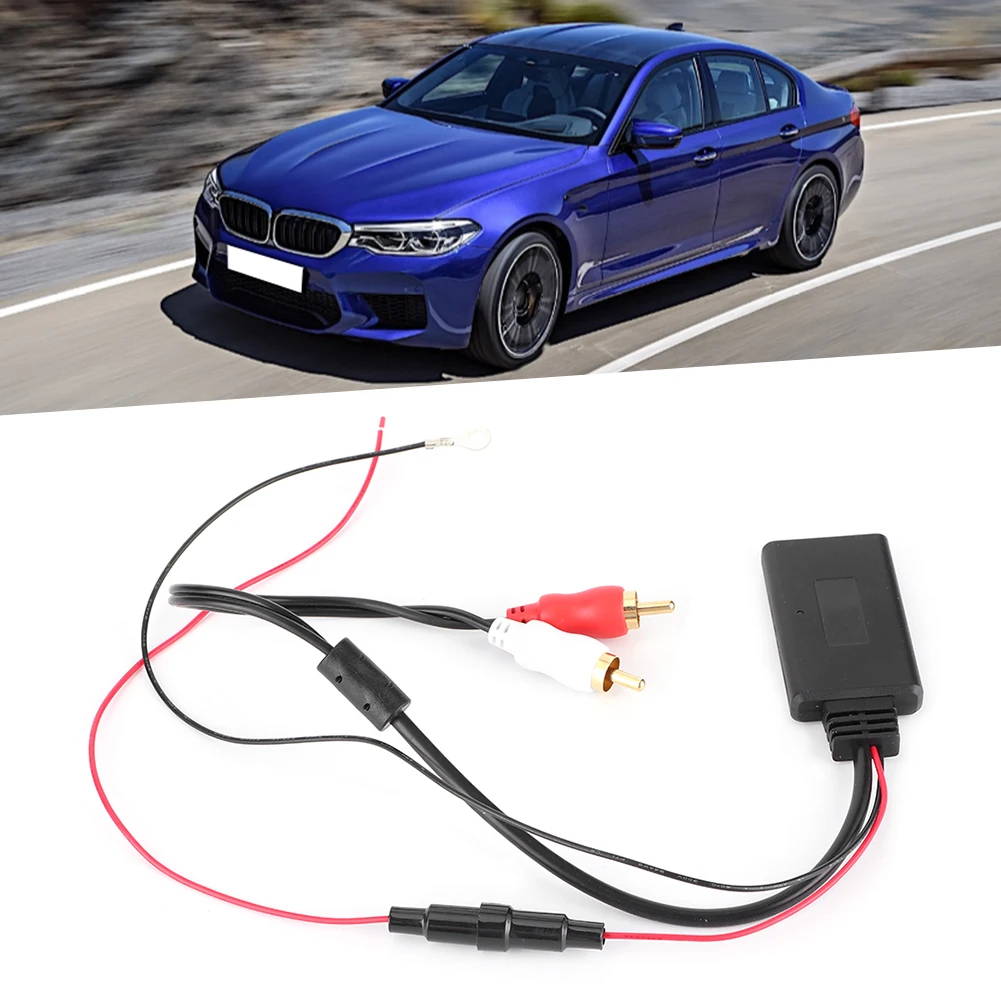 

ZK40 Universal Bluetooth AUX Receiver Module 2 RCA AUXIN Adapter for Car Audio