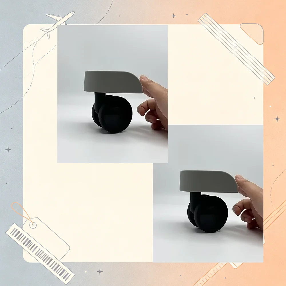 For Samsonite JY-107 Durable Universal Replacement Luggage Wheels Spinner Caster Repair Kit Universal Durable Quick Repair Parts