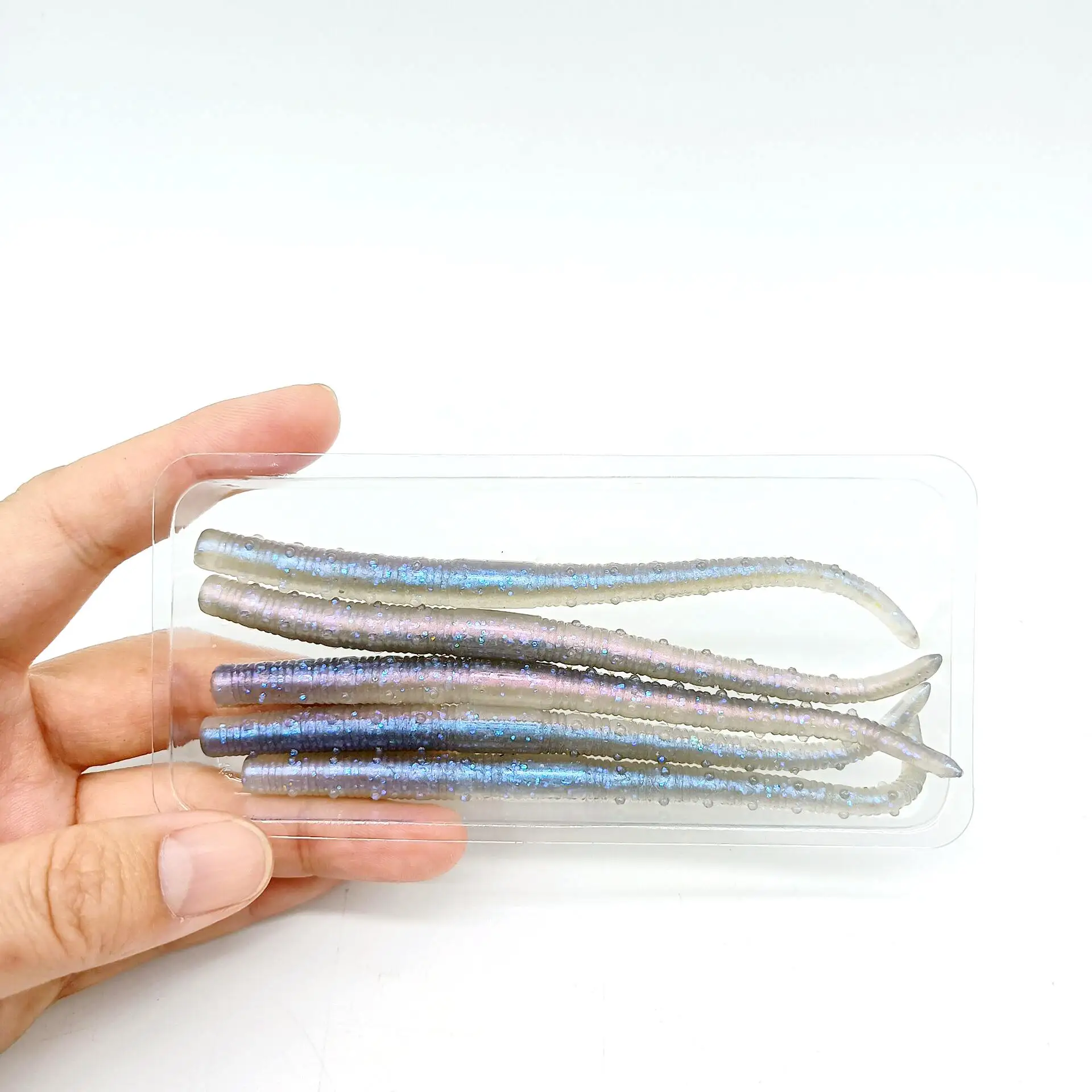 DUODUOYU 5PCS TPE Fishing Soft Lures 120mm 3.2g Artificial Worm Baits Silicone Fishing Lures crankbait Fishing Tackle
