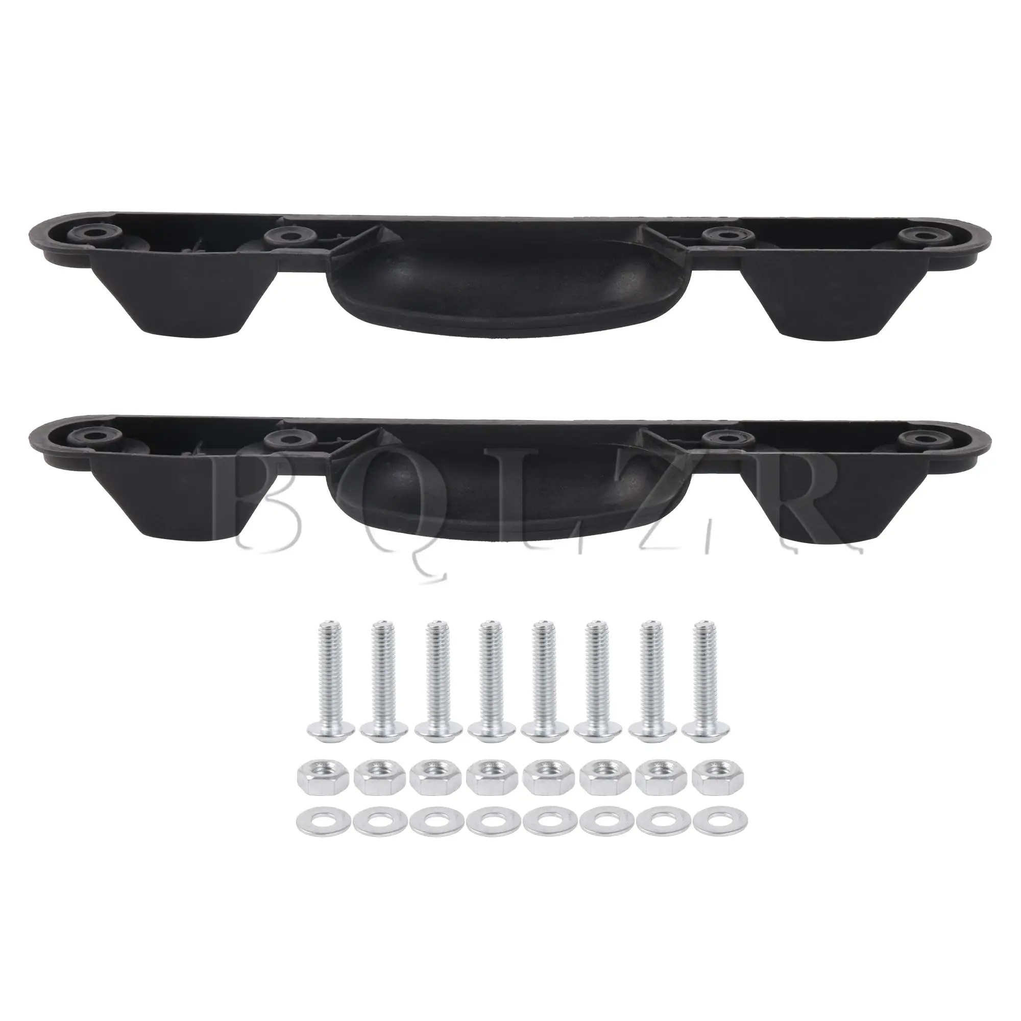 BQLZR 2 pezzi piedini per bagagli con perno in plastica per borse da valigia 8.66 