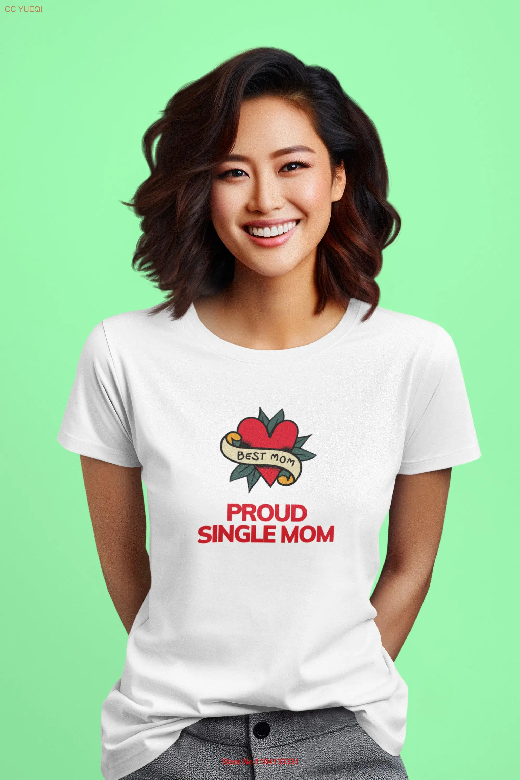 Футболка «Гордая одна мама», очаровательная новая футболка «Лучшая мама с детьми», крутая и модная одежда в стиле «Семья любовь»