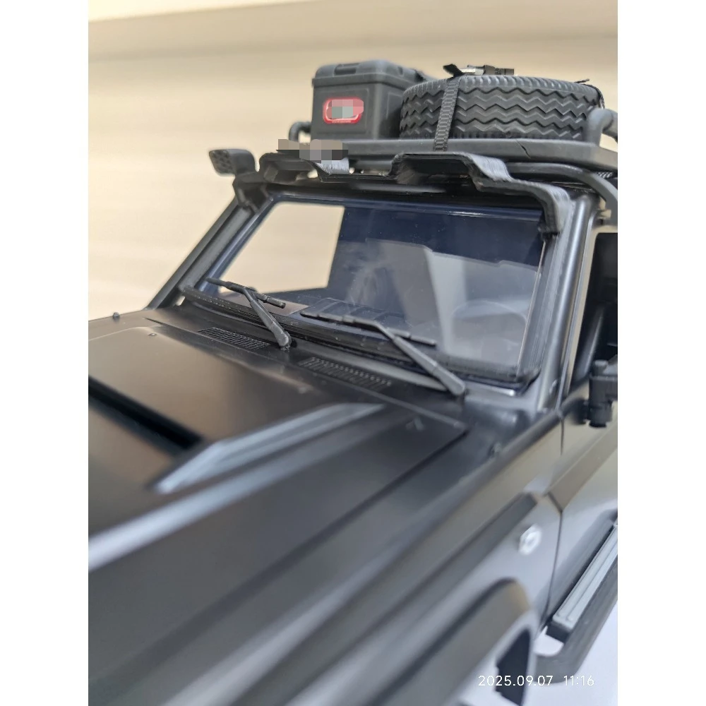 RC Off‑Road Crawler Windshield Visor 1/12 Scale Custom‑Fit For MN82 MN82PRO MN82S Cosmetic Decor Durable Exterior Upgrade Parts