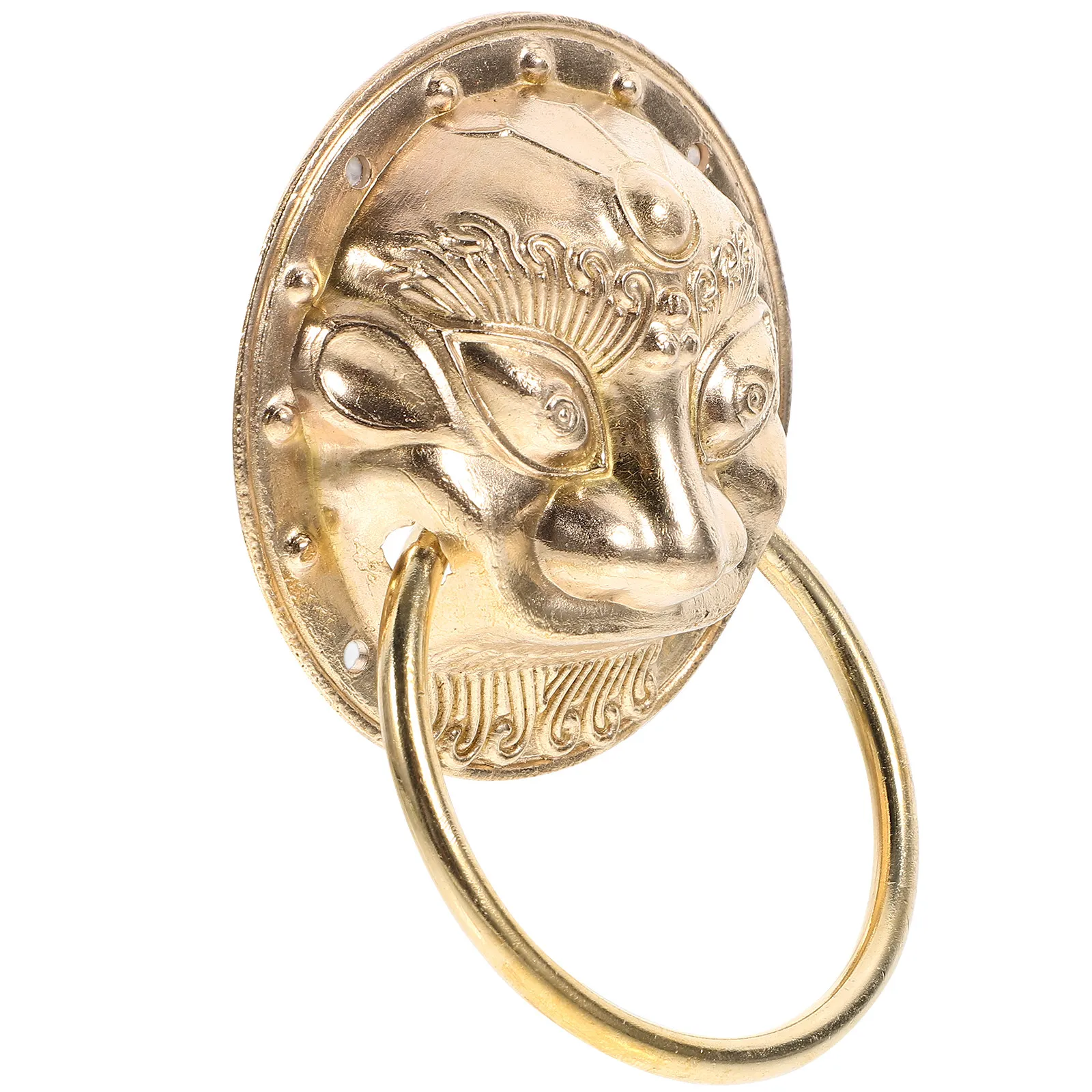 Door Knocker Solid Alloy Beast Head Vintage Style Decorative Front Gate Entry Hardware