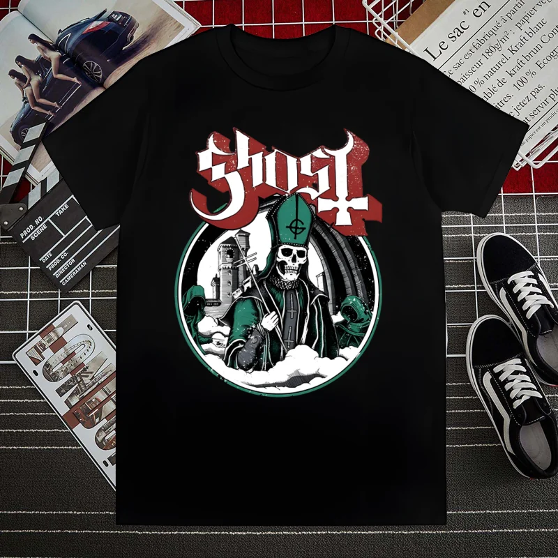 شبح الفرقة شبح B.C Harajuku تي شيرت الصيف الرجال/النساء الهيب هوب مضحك قميص مطبوع الشارع الشهير تي شيرت قصيرة الأكمام بلايز #1